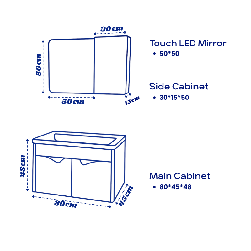 کابینت روشویی کد ST-8045 - Image 7