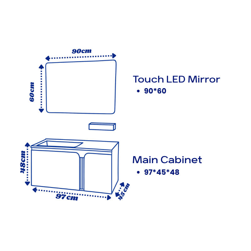 کابینت روشویی کد S-9745 - Image 6