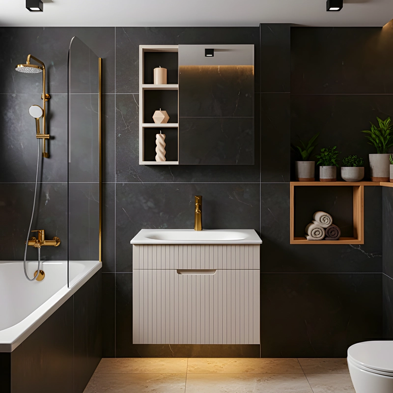 کابینت روشویی کد S-6046