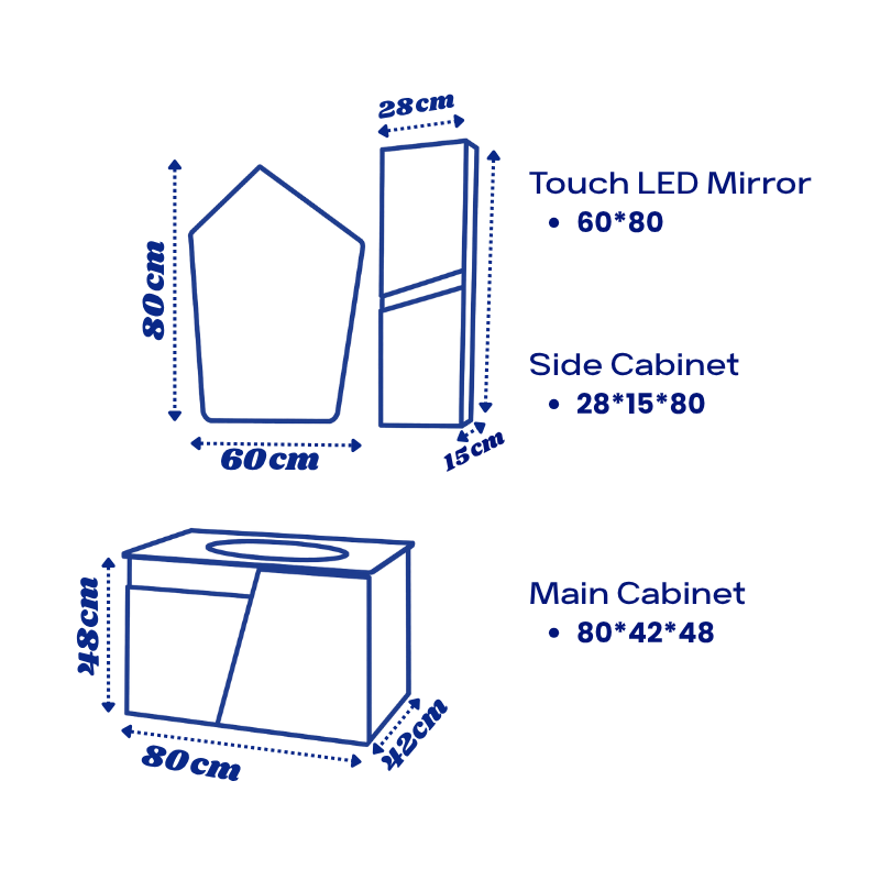 کابینت روشویی کد ST-8042 - Image 5